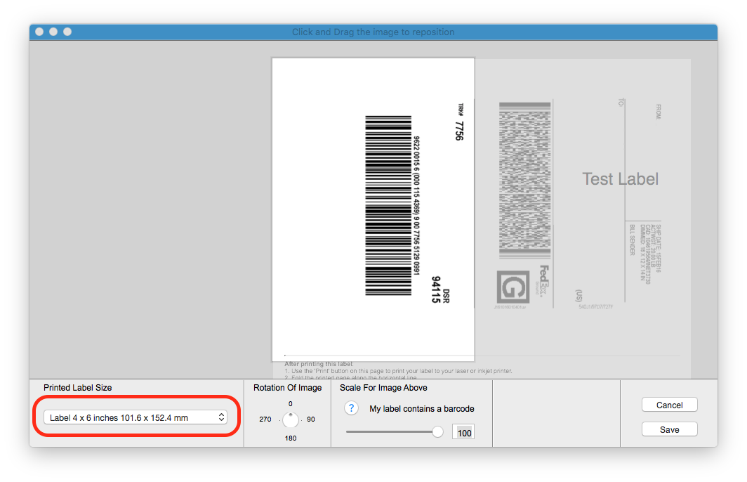 Print Shipping Labels Directly From The Fedex Website To Your Thermal 