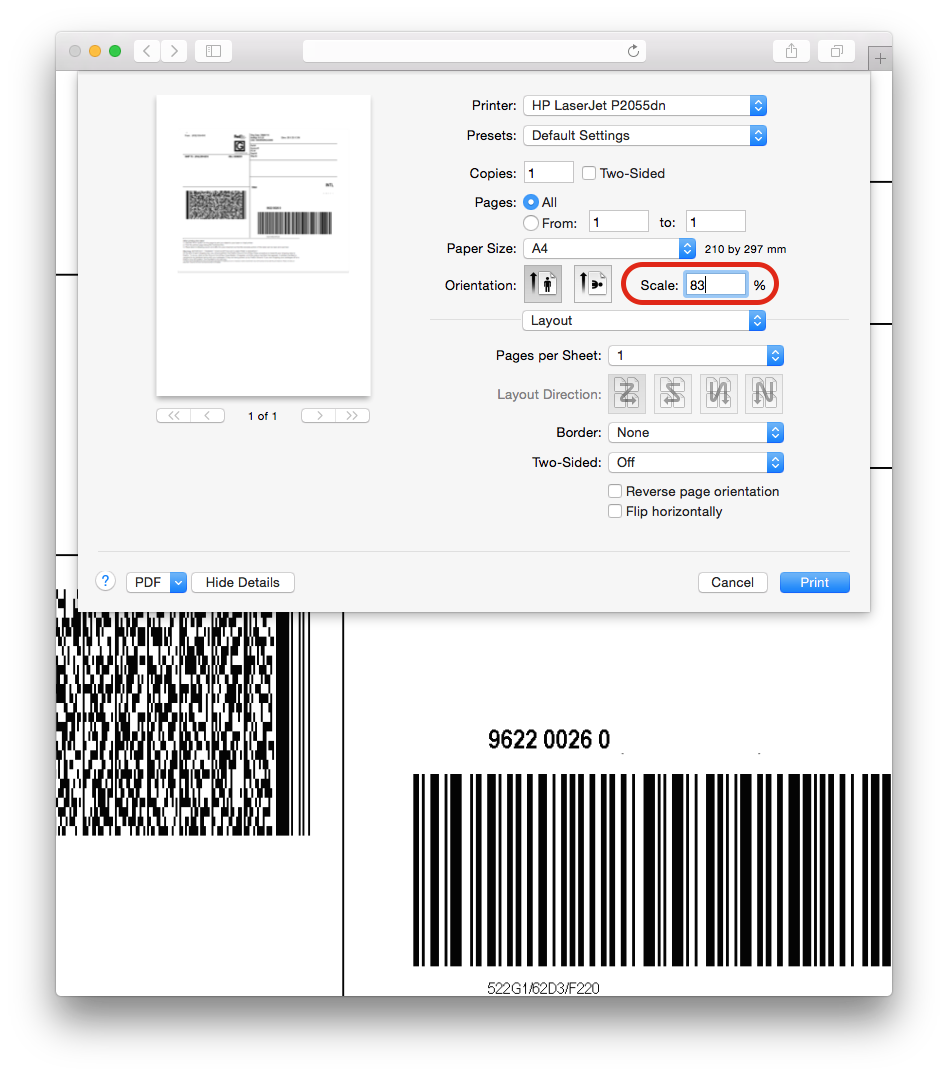 Peninsula labeller for mac